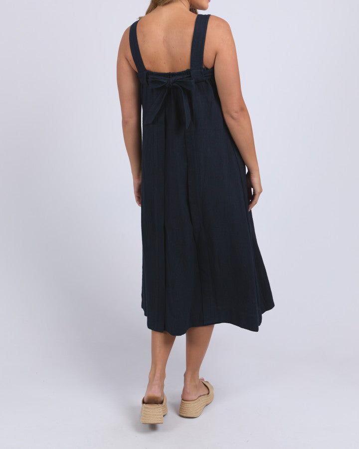 Lourdes Dress | Navy