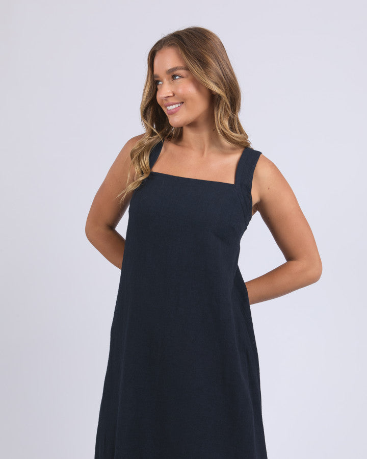 Lourdes Dress | Navy