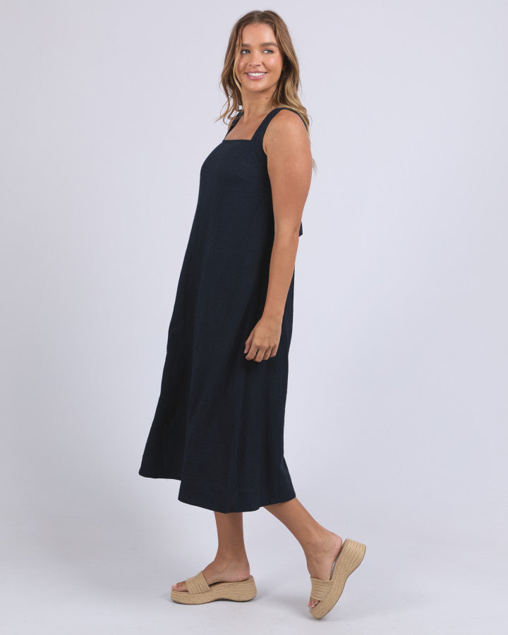 Lourdes Dress | Navy