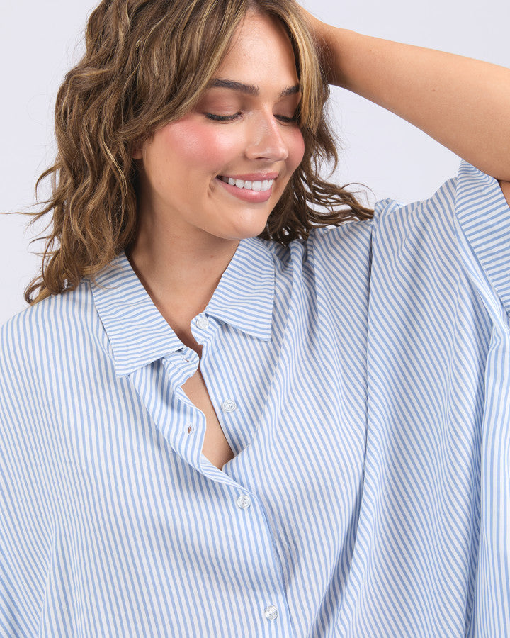 Luna Shirt | Dusk Blue