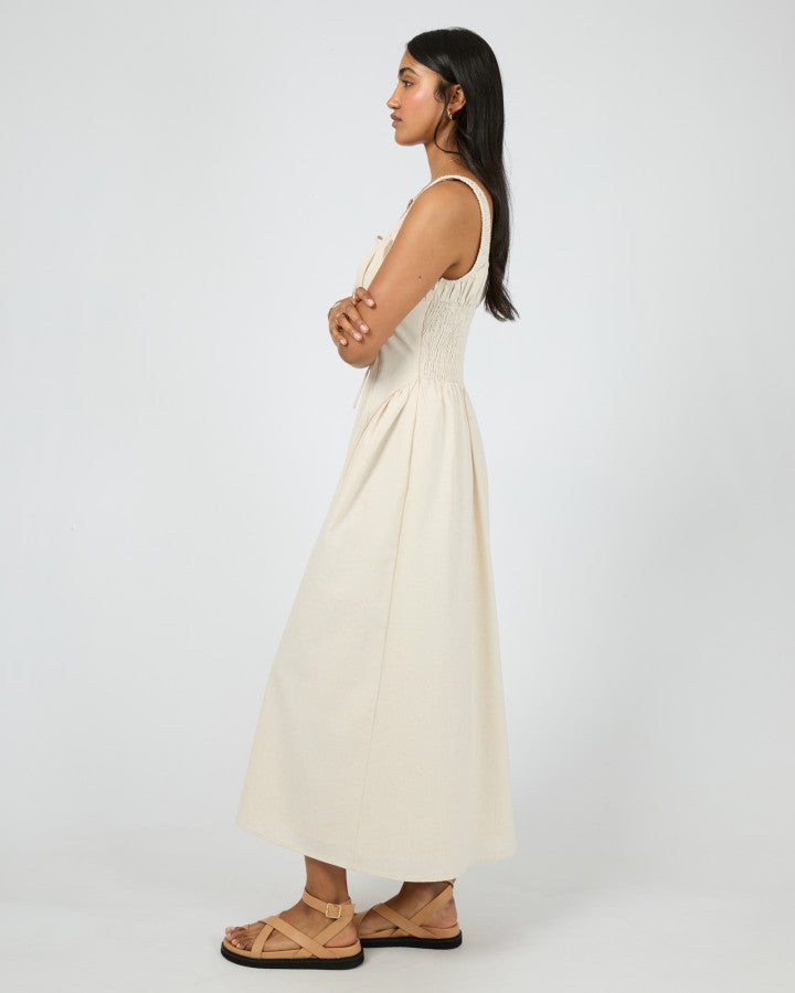 Mavis Maxi Dress | Natural