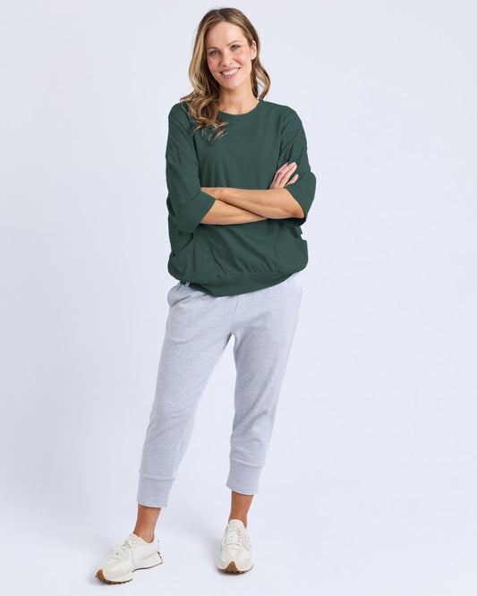 Fundamental Mazie Sweat | Winter Green
