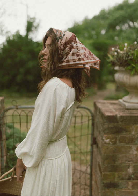 Pistol & Petal Bandana Scarf