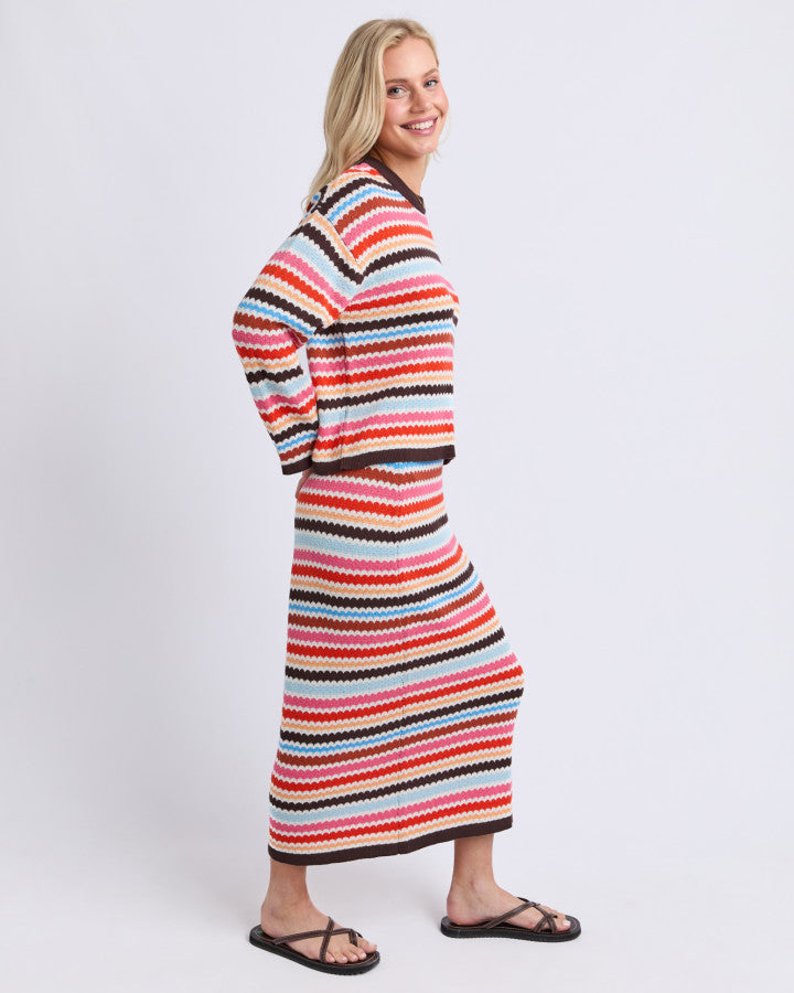 Retro Reef LS Knit
