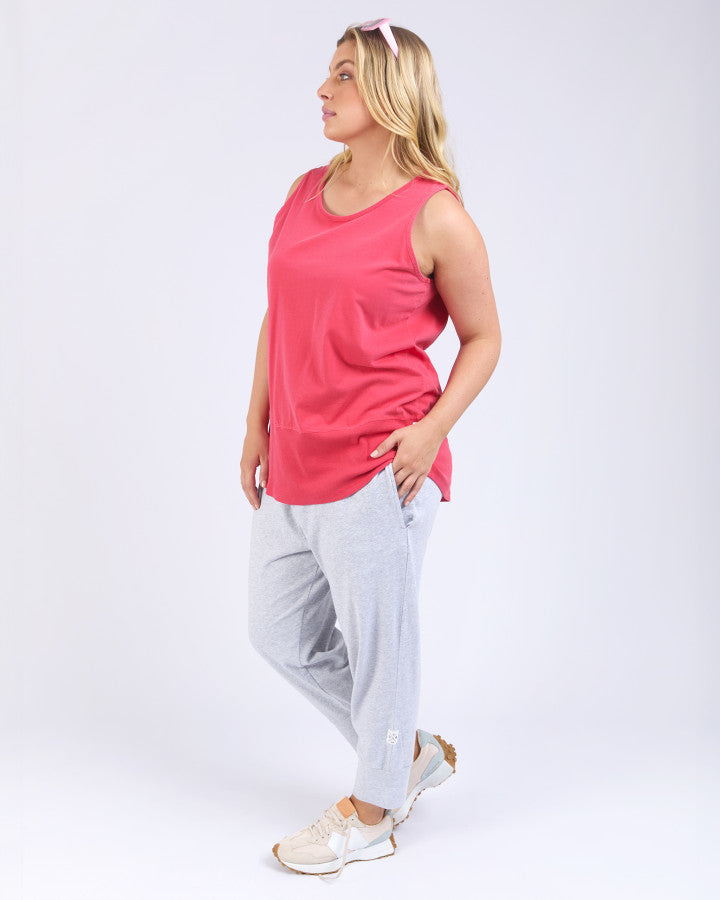 Fundamental Rib Tank | Bittersweet Red