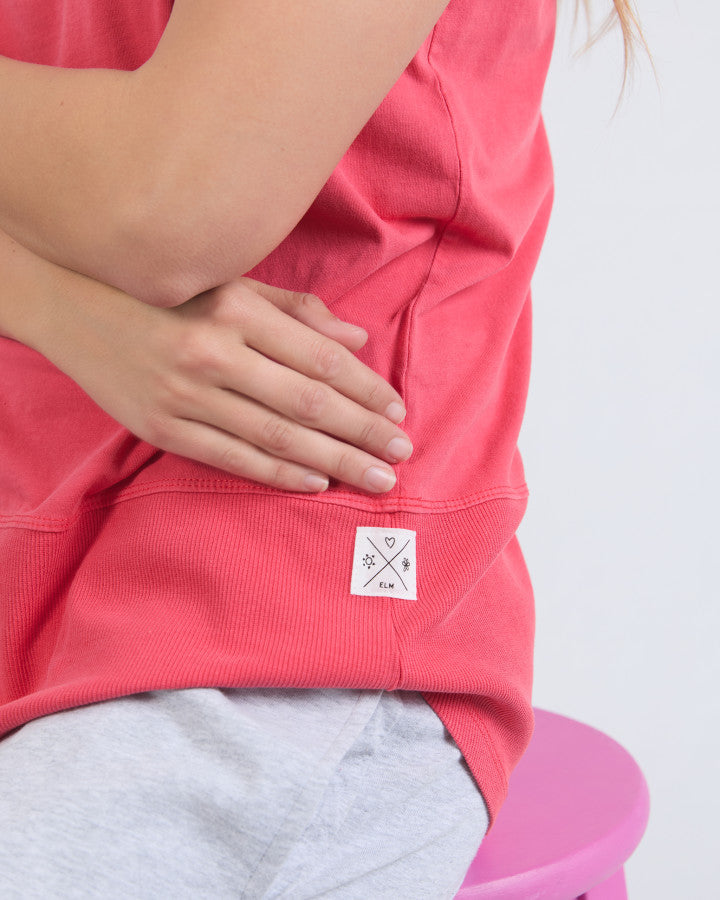 Fundamental Rib Tank | Bittersweet Red