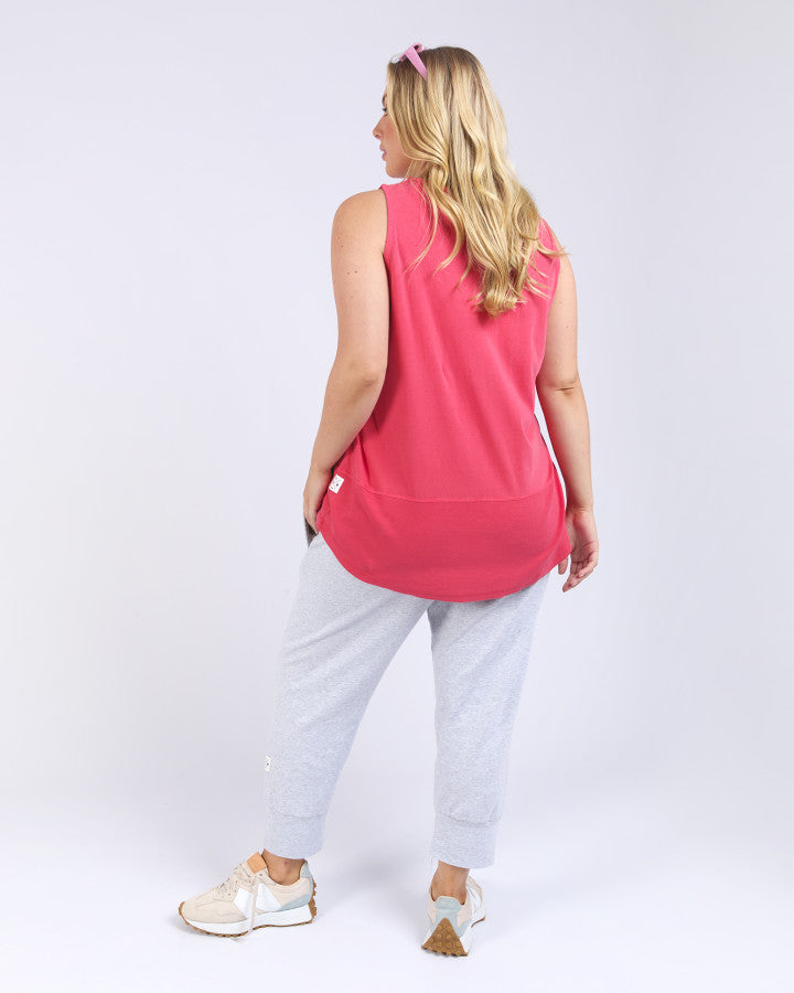 Fundamental Rib Tank | Bittersweet Red