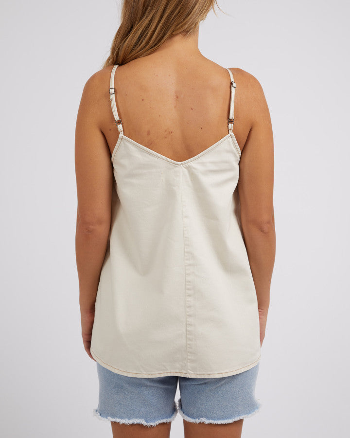 Roma Denim Top