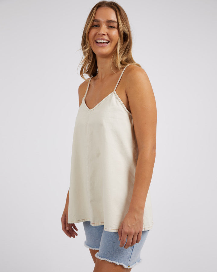 Roma Denim Top