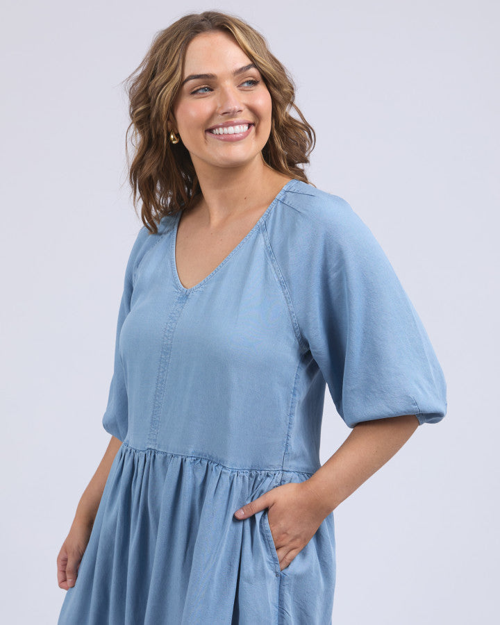 Sawyer Chambray Dress