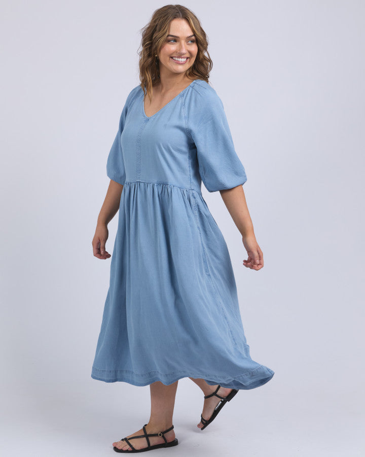Sawyer Chambray Dress