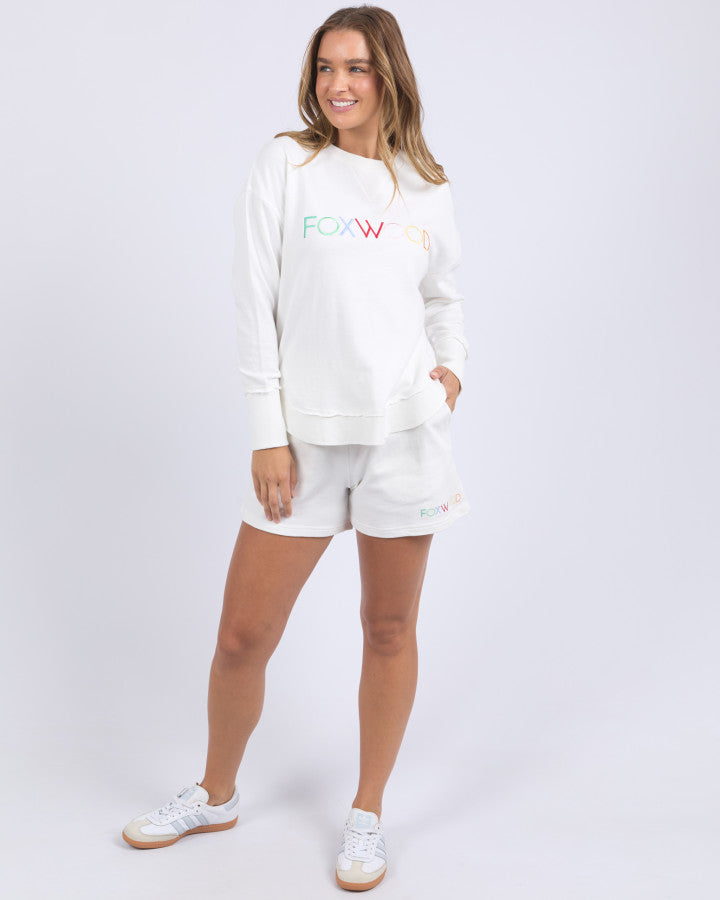 Simplified Confetti Crew | Vintage White