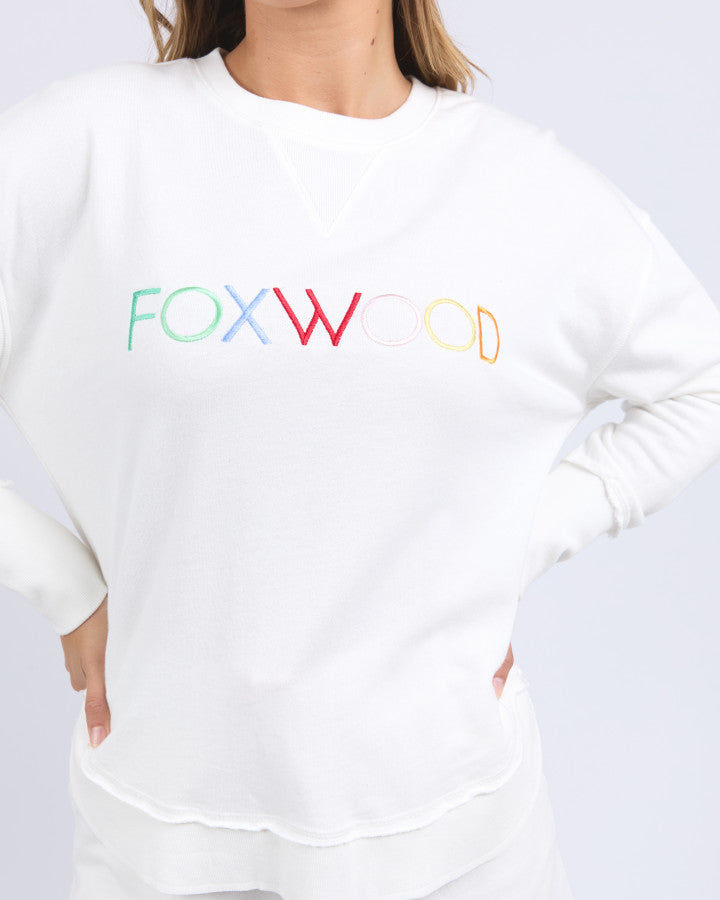 Simplified Confetti Crew | Vintage White