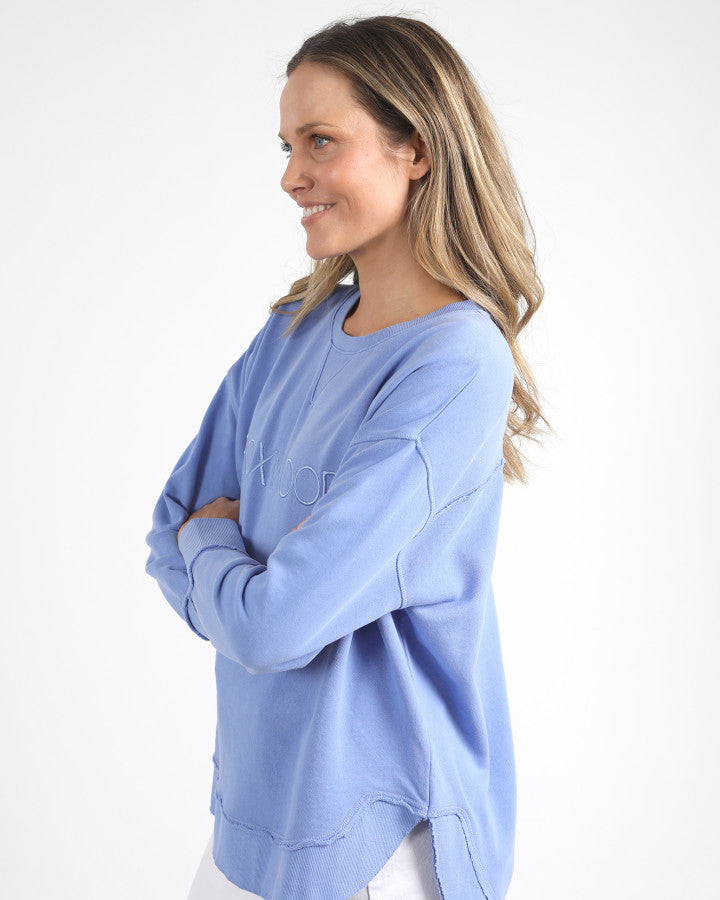 Simplified Crew | Neon Blue