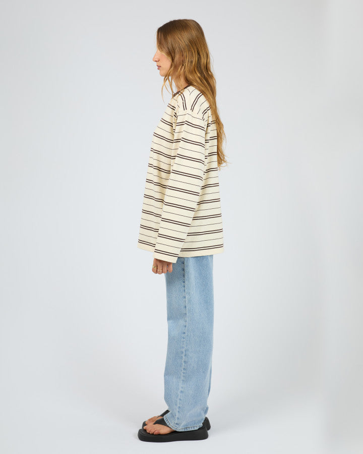 Stripe Long Sleeve Tee