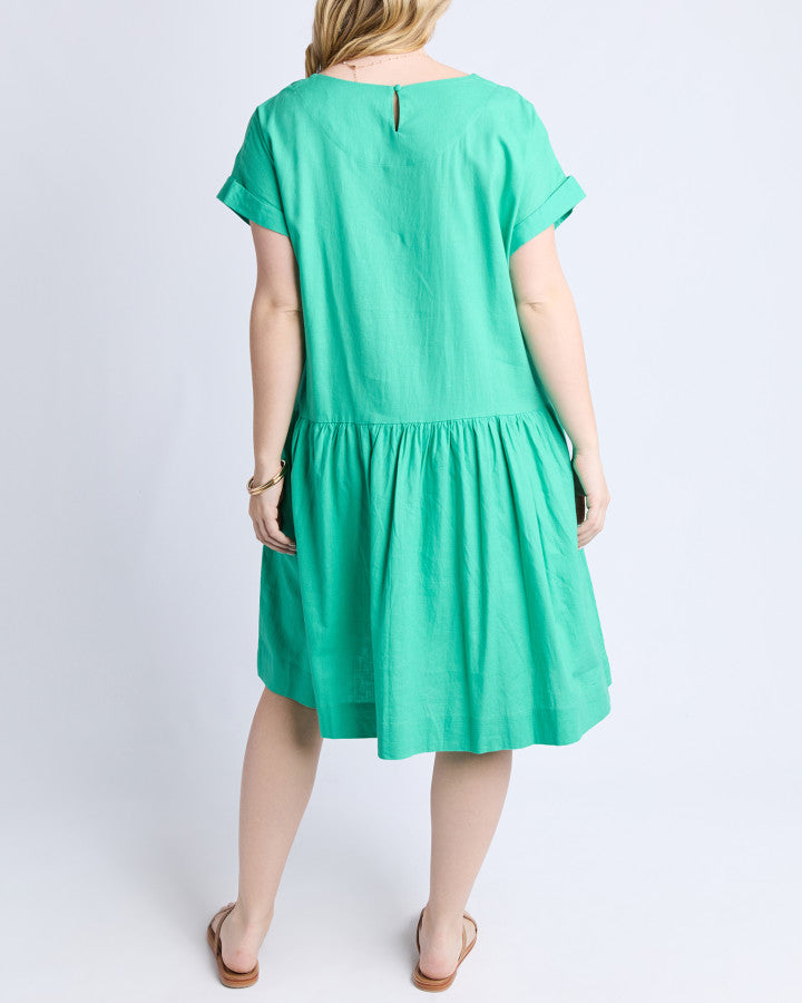 Sunset Hour Solid Dress