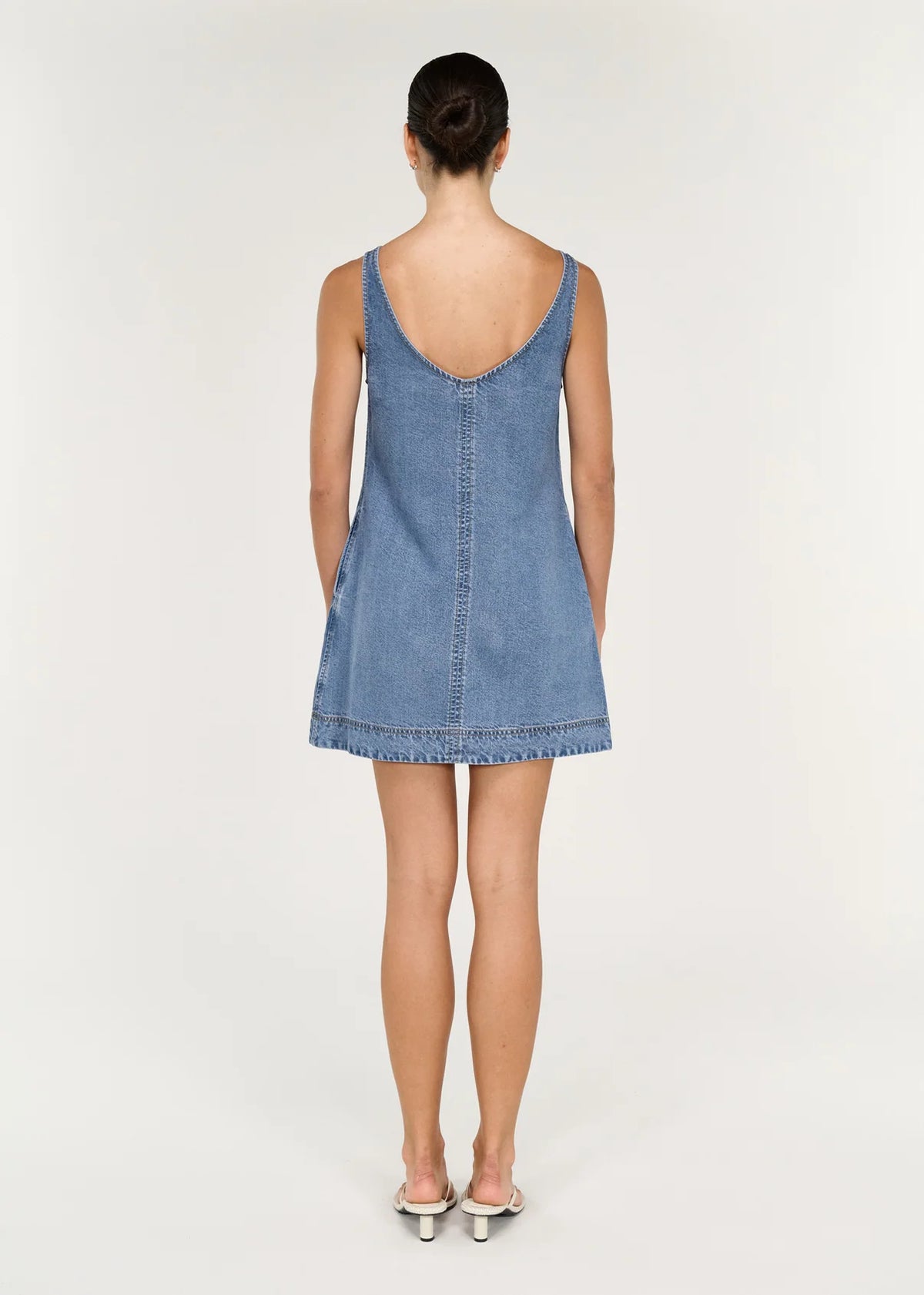 Talia Chambray Mini Dress