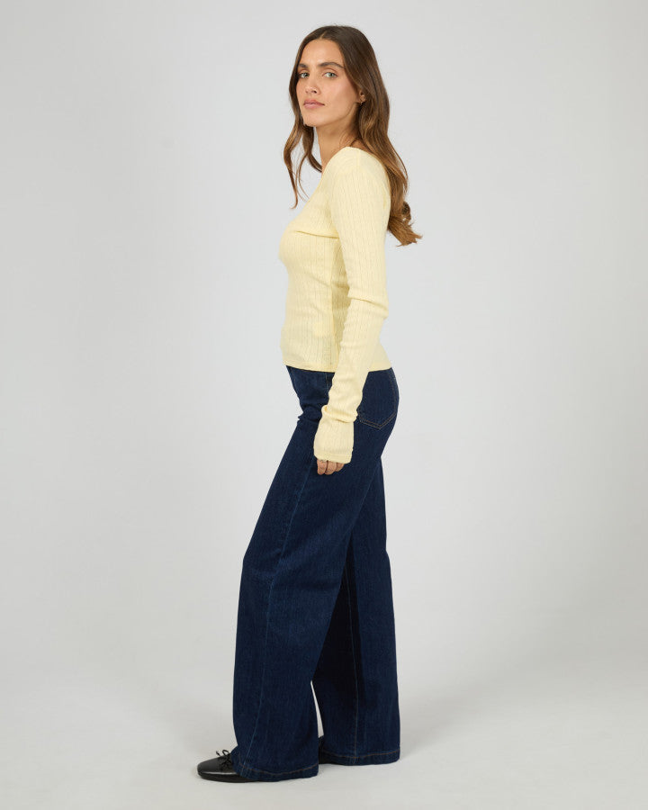 Tia Long Sleeve Top | Butter