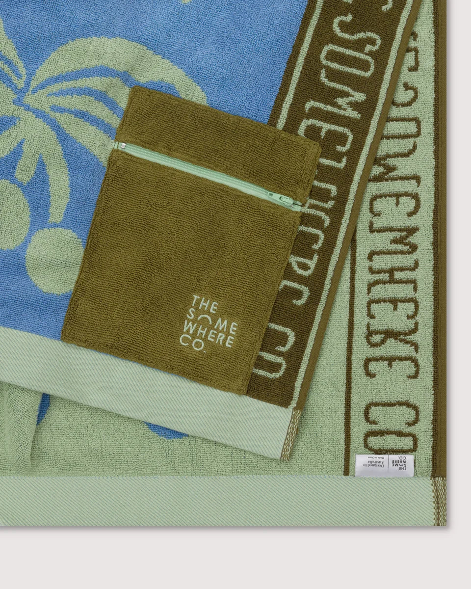 Premium Cotton Beach Towel | Tropicalia