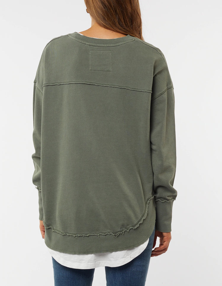 Delilah Crew | Khaki