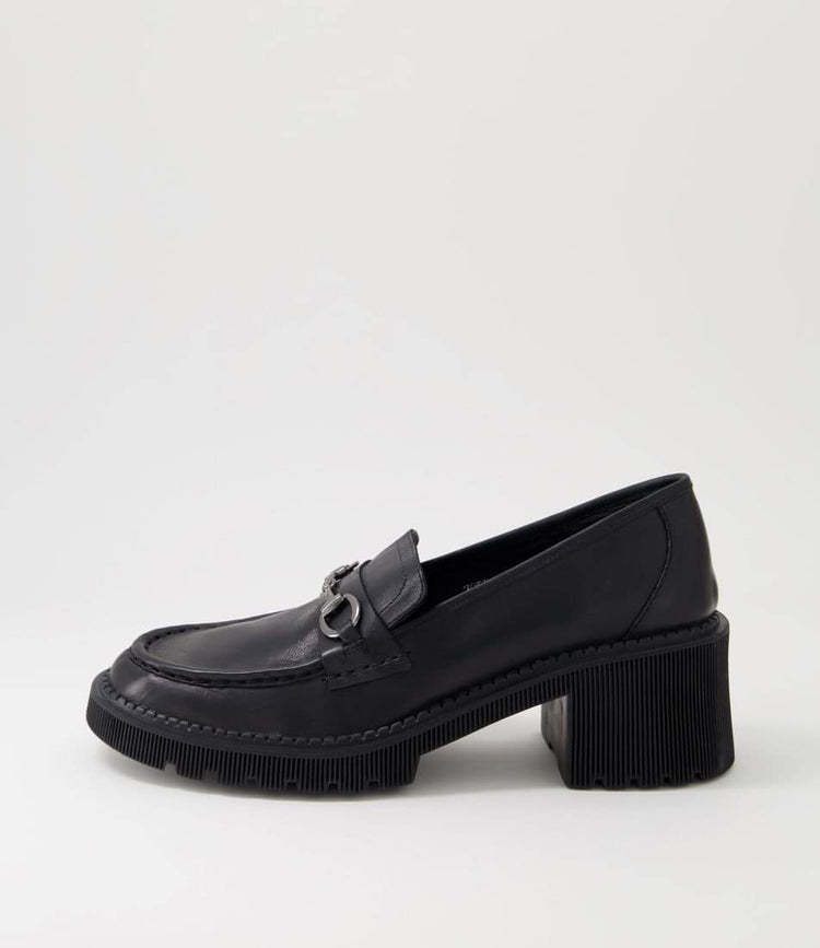 Zoey | Black Leather