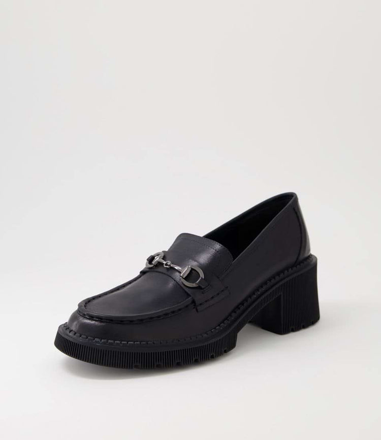Zoey | Black Leather
