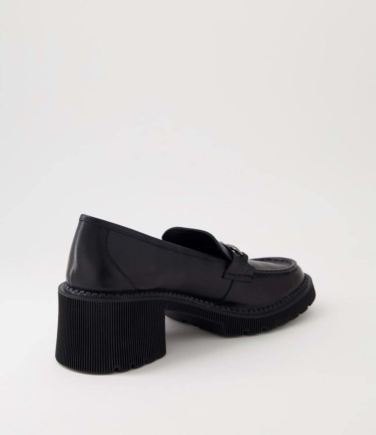 Zoey | Black Leather