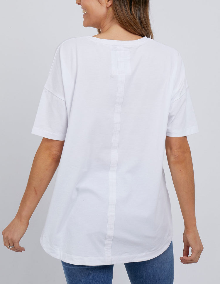 Society SS Tee | White