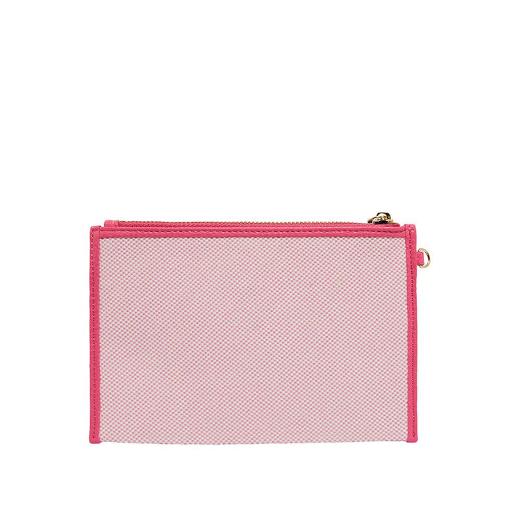 New York Coin Purse | Fuschia W Canvas
