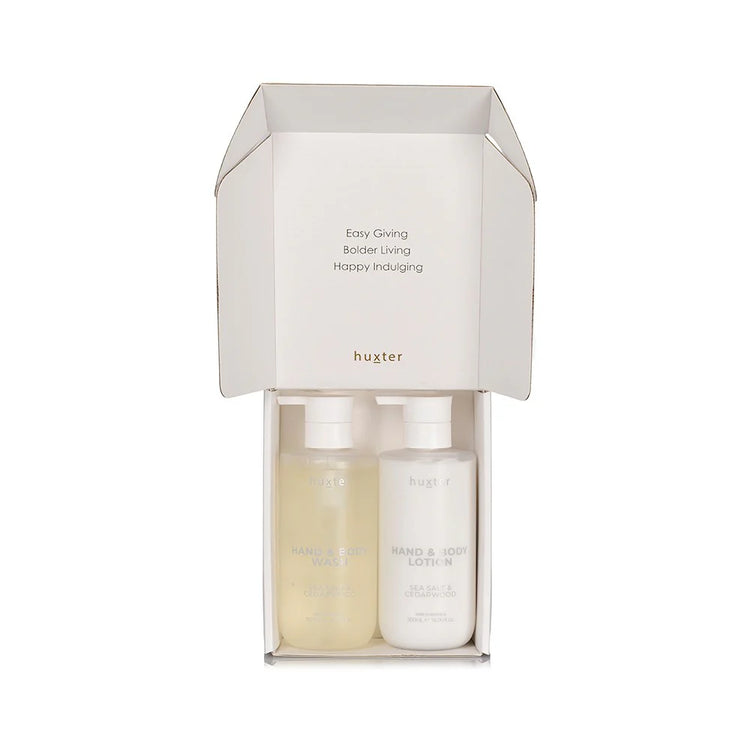 Wash & Lotion Duo | Sea Salt & Cedarwood