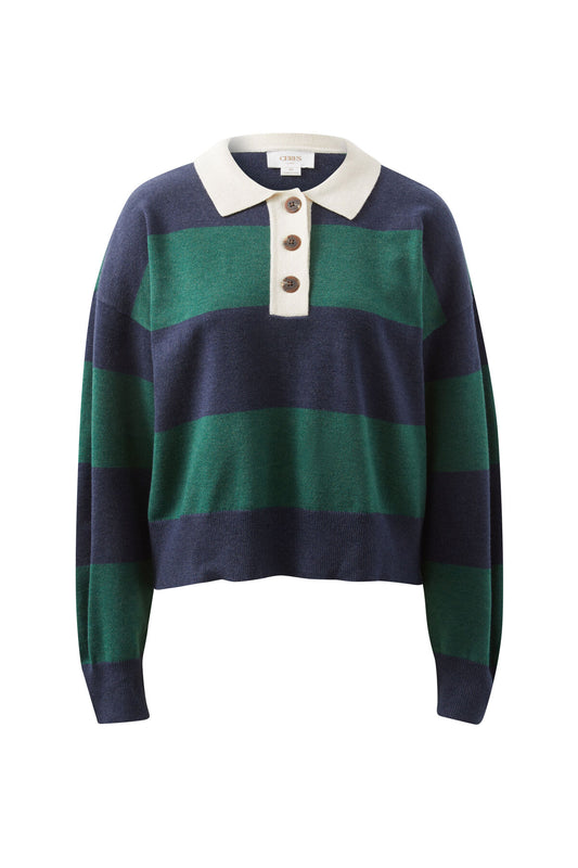 Long Sleeve Rugby Knit