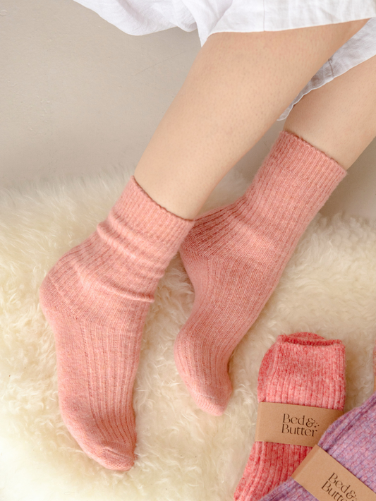The Comfiest Socks - Peach