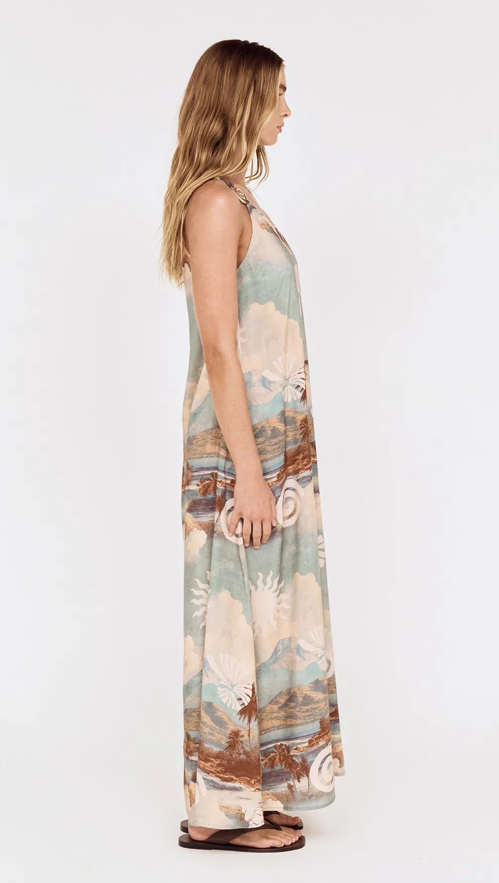 Vanya One Shoulder Maxi Dress