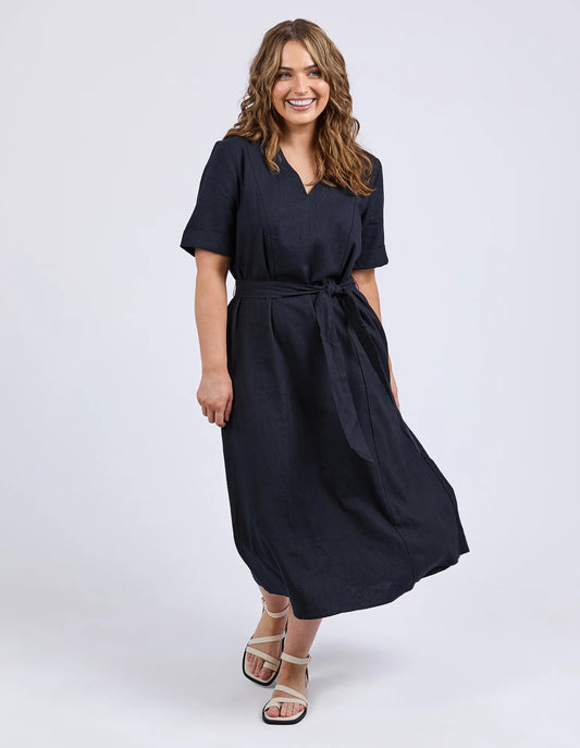 Lily Midi Dress | Dark Saphire