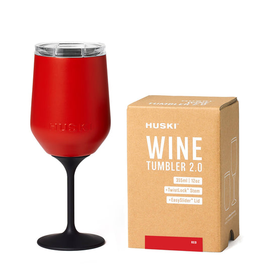 Huski Wine Tumbler 2.0 - Red (Limited Release)