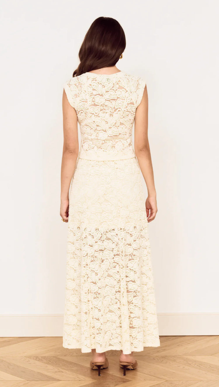 Ophelia Lace Micro Tee