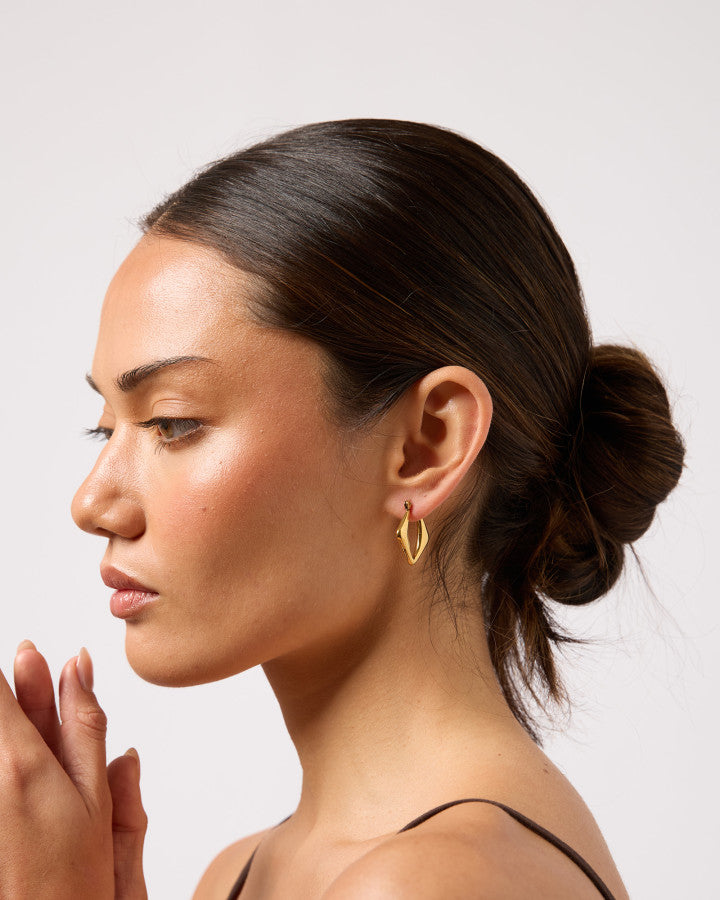 Zina Earrings | Gold