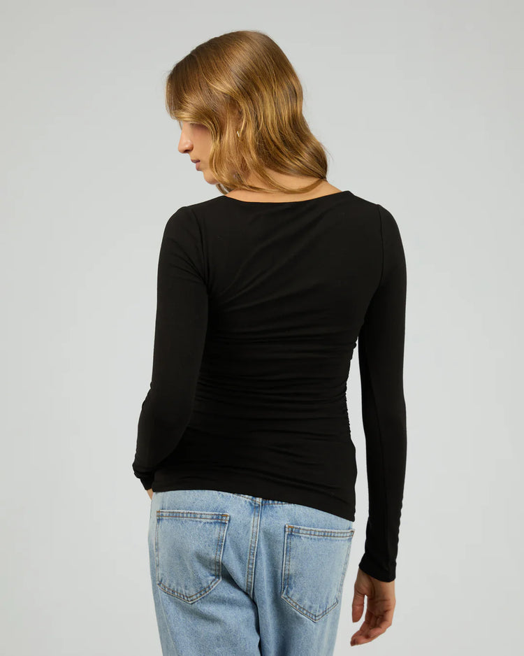 Zoe L/S Top | Black