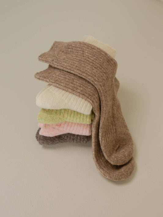 The Comfiest Socks - Light Brown