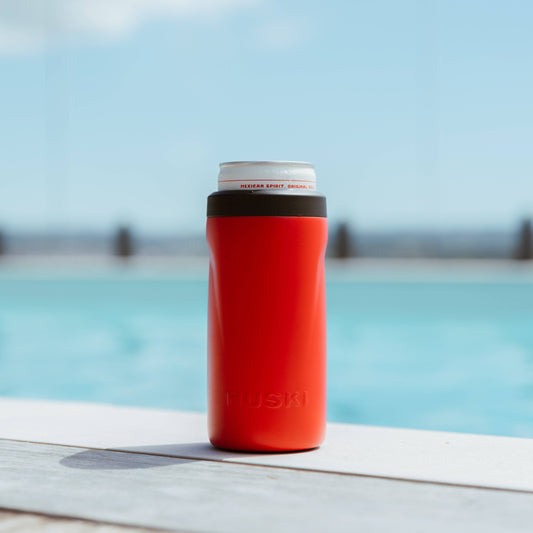 Huski Slim Can Cooler - Red (Limited Release)