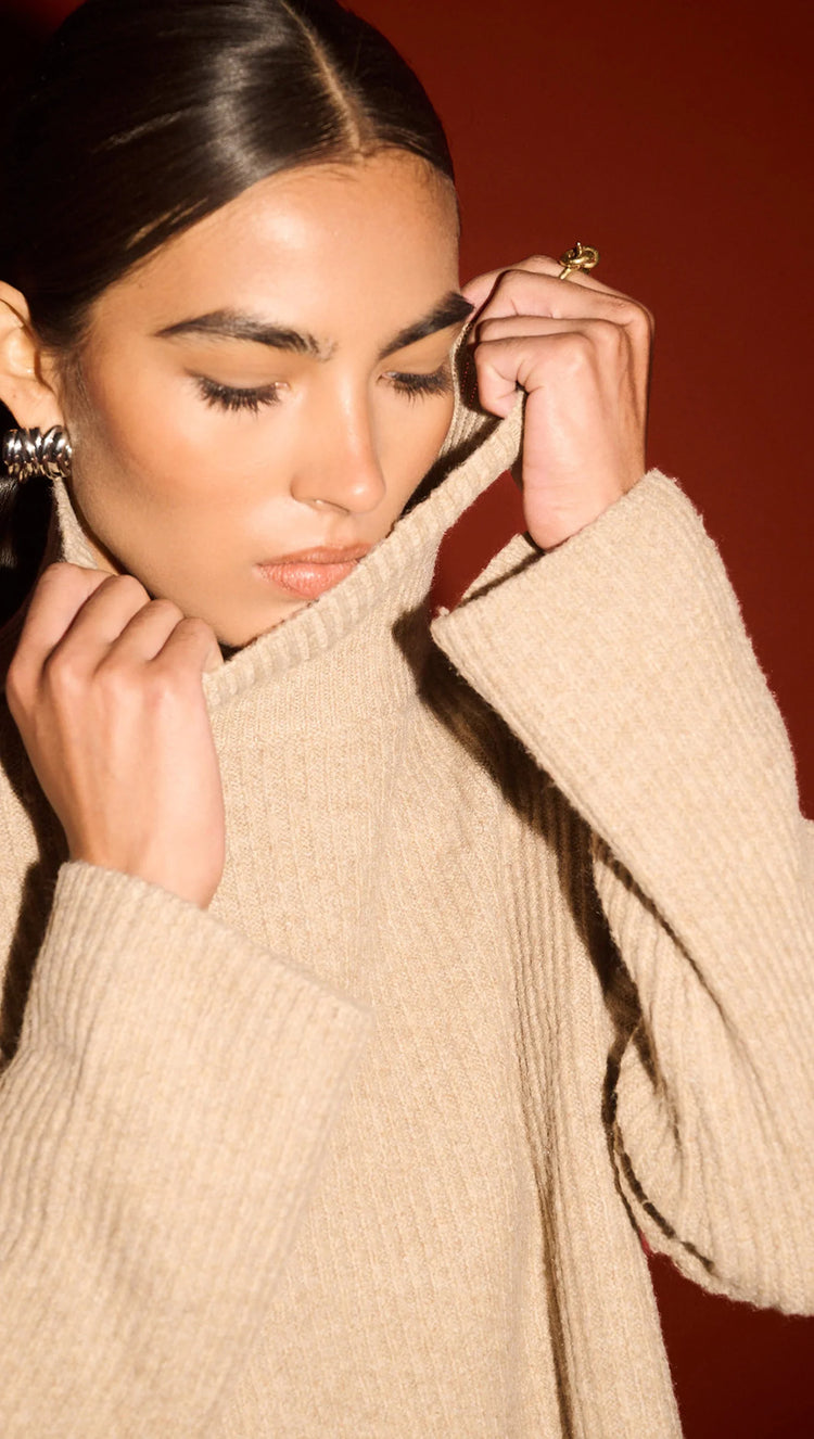Sabine Roll Neck Jumper