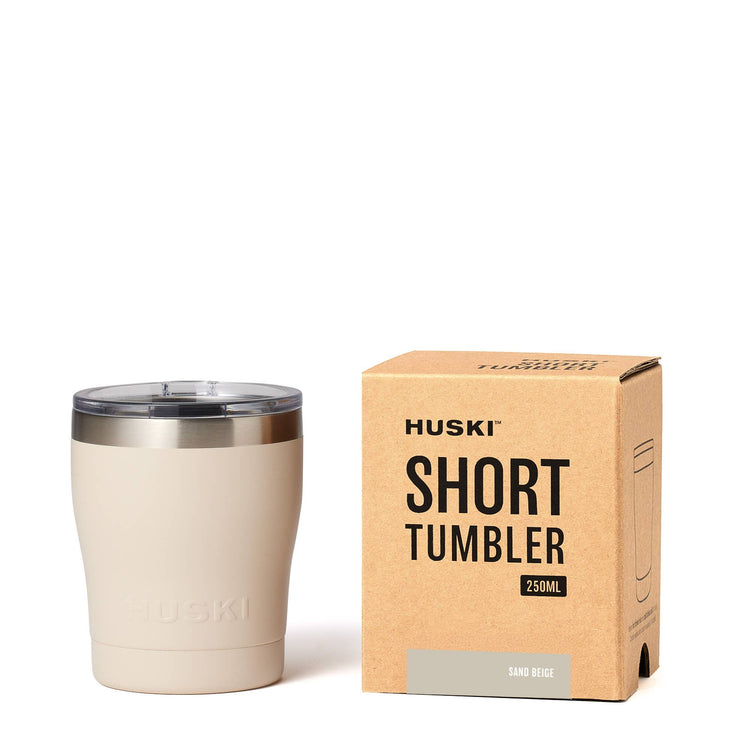 Huski Short Tumbler 2.0 - Sand Beige (Limited Release)
