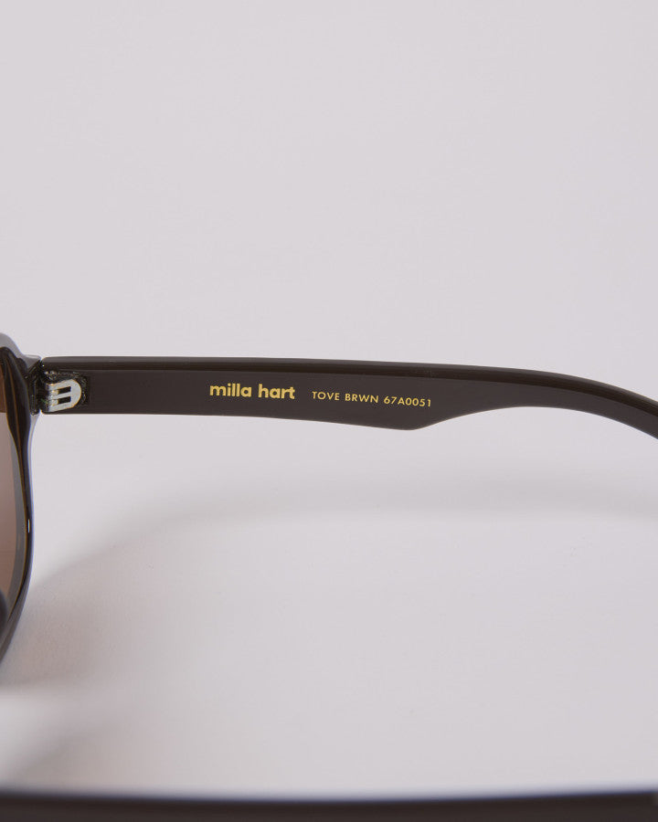 Tove Sunglasses | Brown