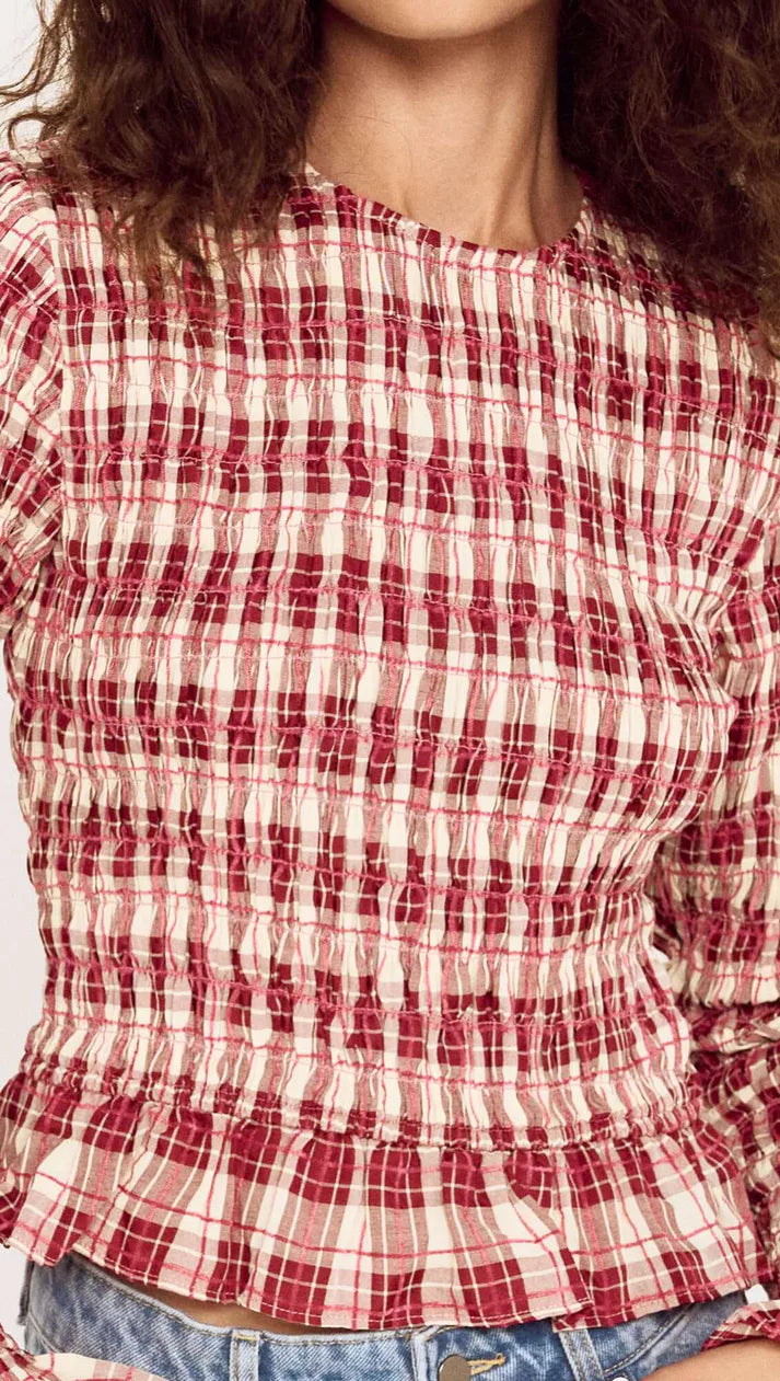 Anouk Shirred Top