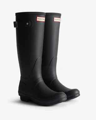Women's Original Tall Tartan Lining Boot | Black & Olive