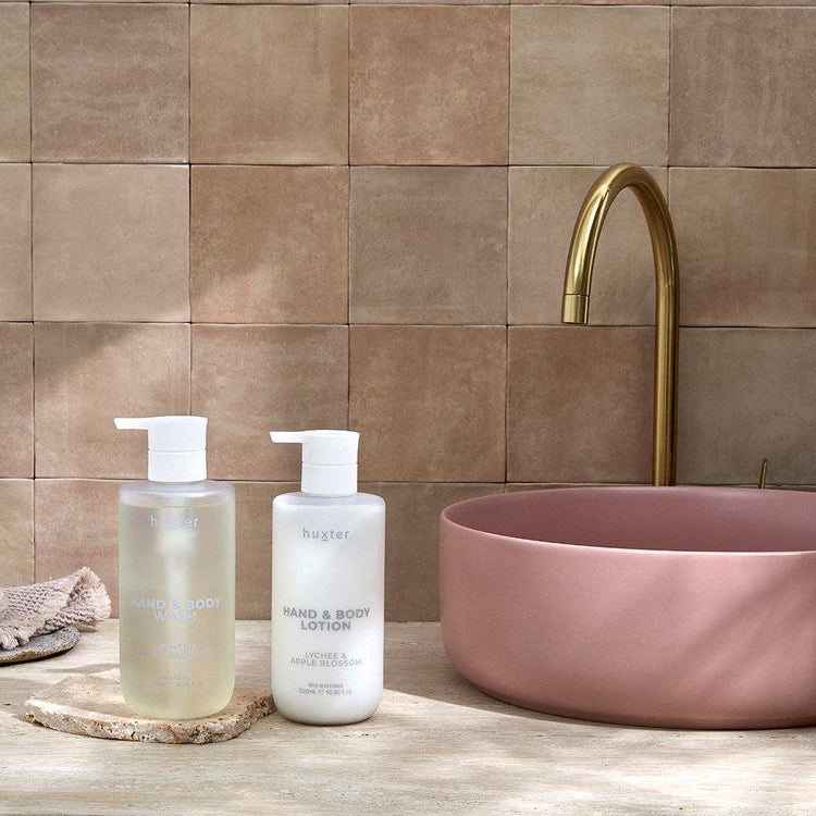 Wash & Lotion Duo - Green - Lychee & Apple Blossom