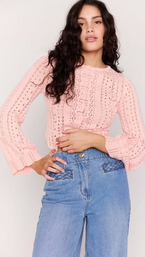 Sienna Pointelle Cardigan