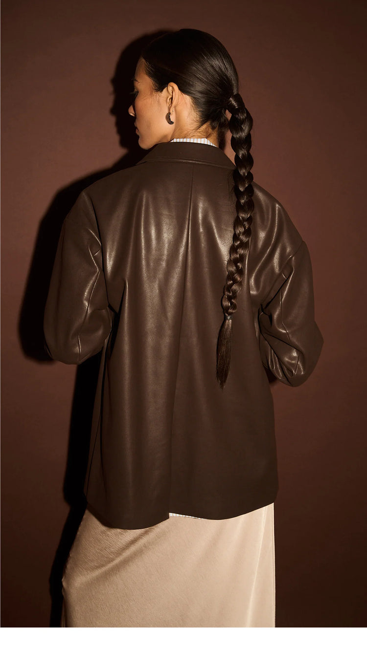 Freja Vegan Leather Jacket