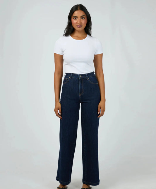 Jacqui Wide Leg Jean | Indigo