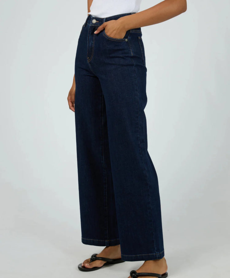 Jacqui Wide Leg Jean | Indigo
